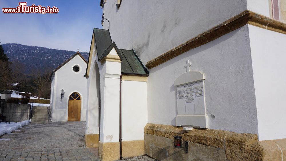 Immagine Chiesa parrocchiale a Terfens in Tirolo, vicino a Schwaz e Innsbruck, in Austria.