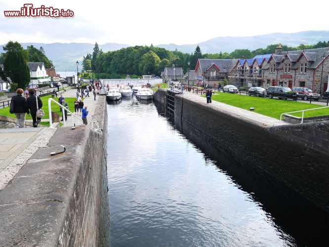 Immagine Le Chiuse di Fort Augustus in Scozia.