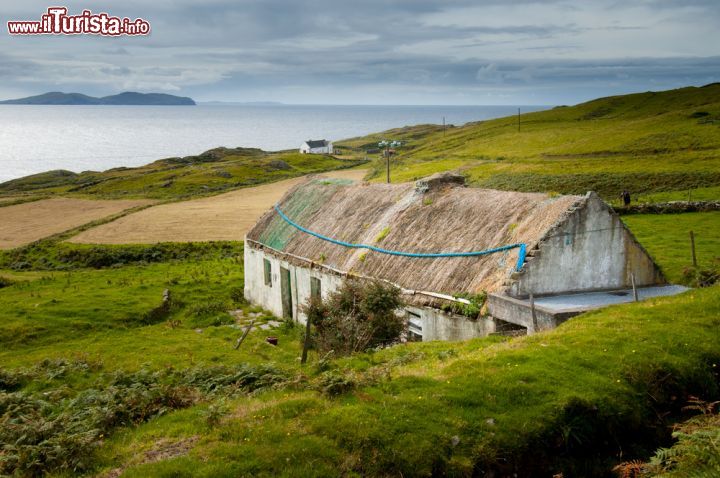 Immagine Uno scorcio di Clare Island l'isola dell'Irlanda che si trova di fronte a Westport