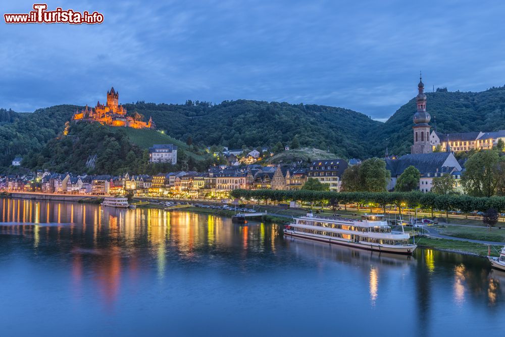 Immagine Nel XVIII secolo Cochem (Germania) divenne un importante centro di commercio grazie alla sua posizione sul fiume Mosella.