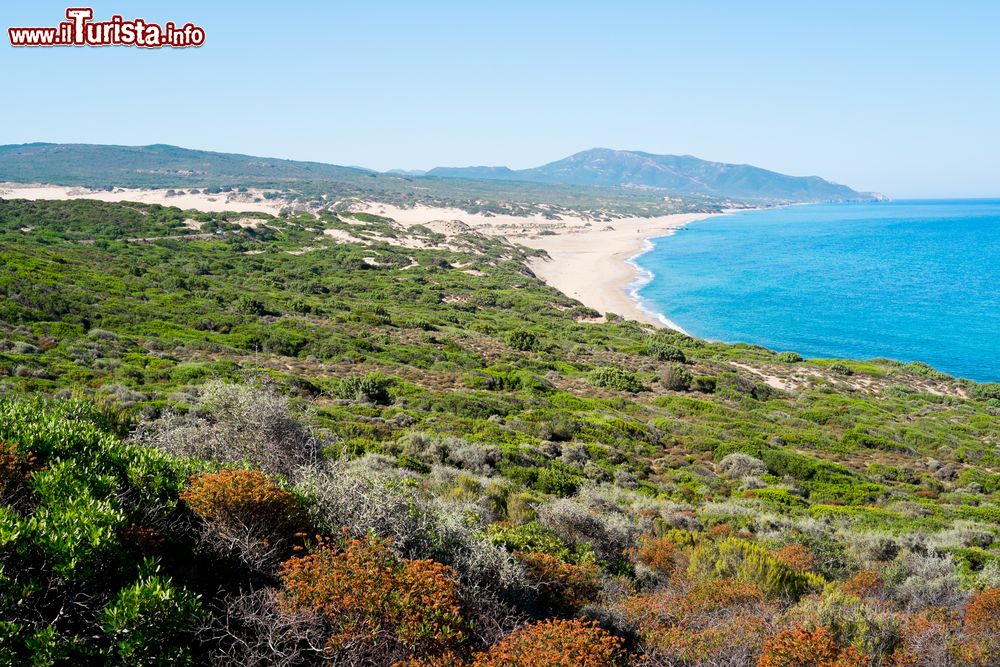 Immagine Costa Verde e spiaggia di Piscinas vicino a Arbus, in Sardegna