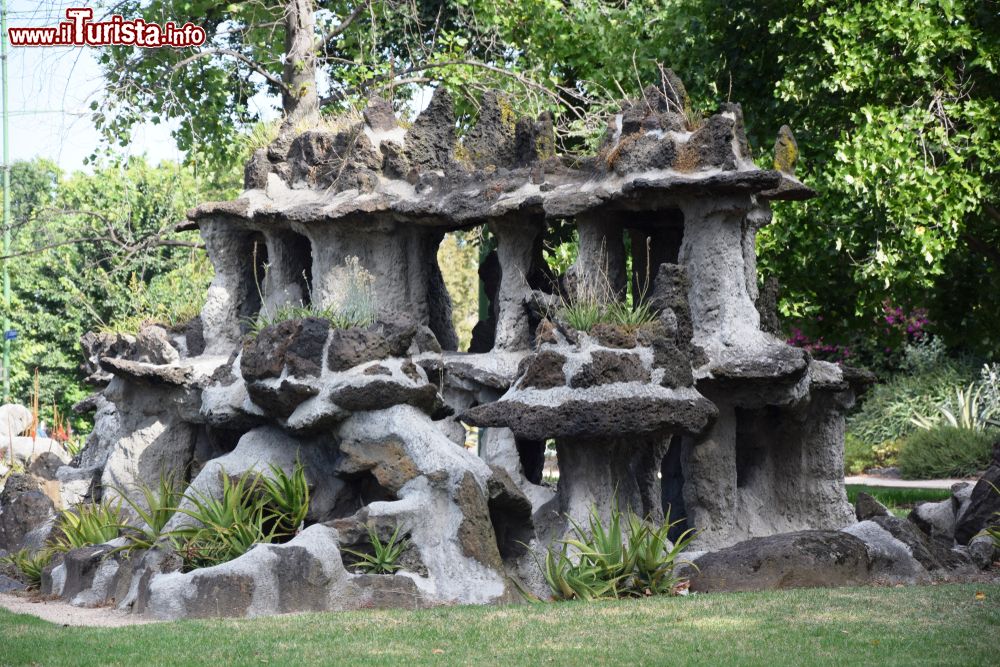 Immagine Una costruzione ai Royal Botanic Gardens di Melbourne, stato di Victoria, Australia.
