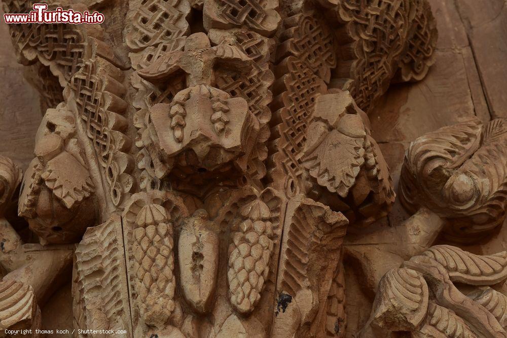Immagine Decori sui muri dell'Ishak Pasha Palace a Dogubeyazit, Turchia - © thomas koch / Shutterstock.com