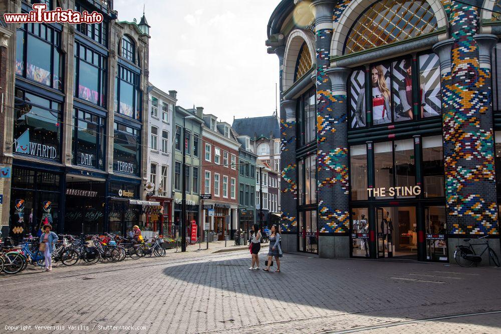 Immagine Den Haag con la via dedicata allo shopping, Olanda - © Ververidis Vasilis / Shutterstock.com