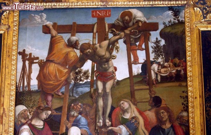 Immagine Deposizione dalla Croce: il capolavoro di Luca Signorelli si trova nel Museo di Santa Croce ad Umbertide