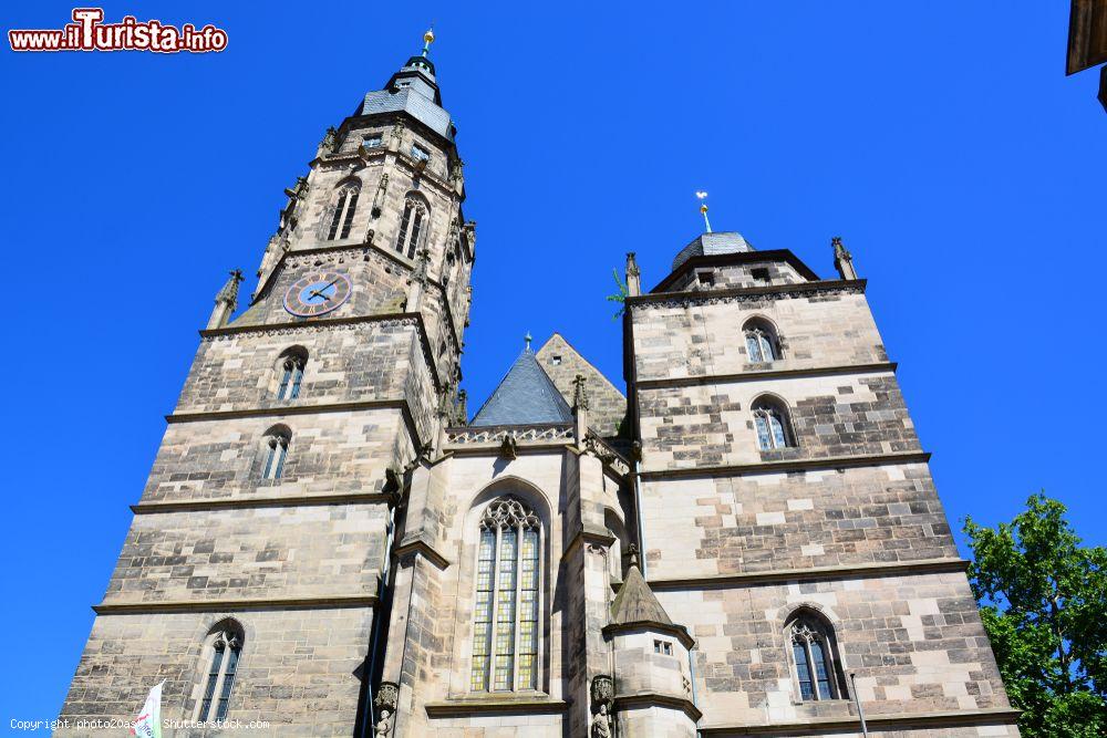 Immagine Dettaglio architettonico della chiesa dedicata a Sankt Moriz a Coburgo, Germania - © photo20ast / Shutterstock.com