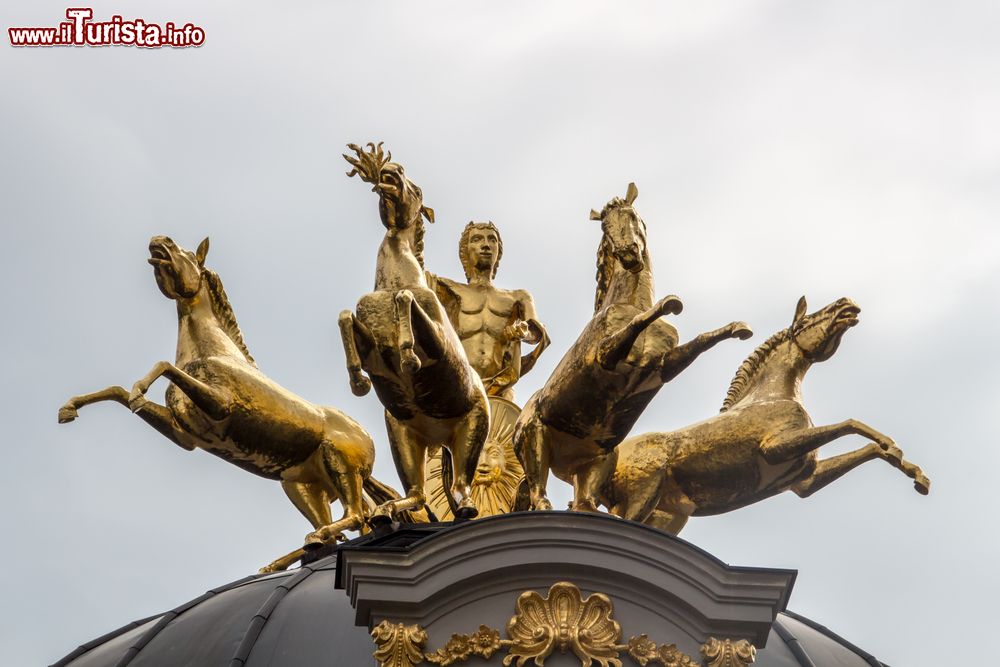 Immagine Dettaglio scultoreo dell'Eremitage di Bayreuth, Germania. 