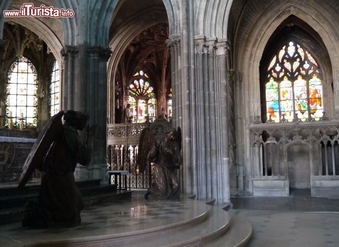 Immagine Interno della Cattedrale di Dieppe, Alta Normandia (Francia).