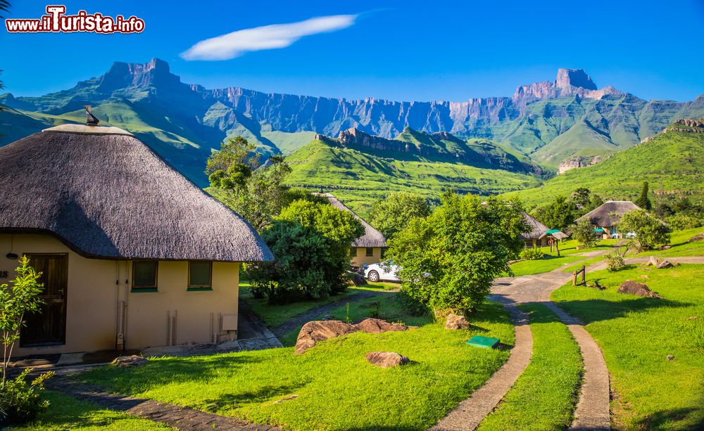 Immagine Il Parco Nazionale Drakensberg National Park nella provincia KwaZulu Natal in Sudafrica