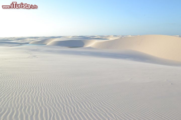 Immagine Le dune bianche dei Lençois Maranhenses nello stato del Maranhao, in Brasile.