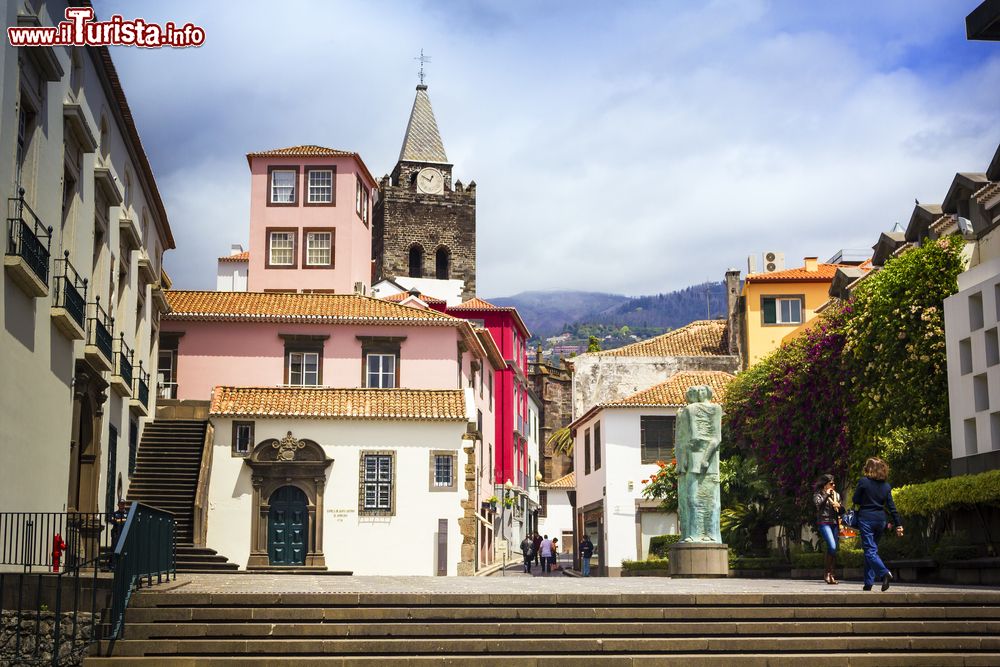 Immagine Edifici nel centro storico di Funchal (Madeira, Portogallo).