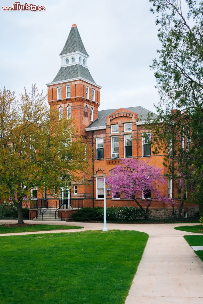 Immagine L'edificio del College of Arts and Letters alla Michigan State University a Lansing, Michigan (USA).