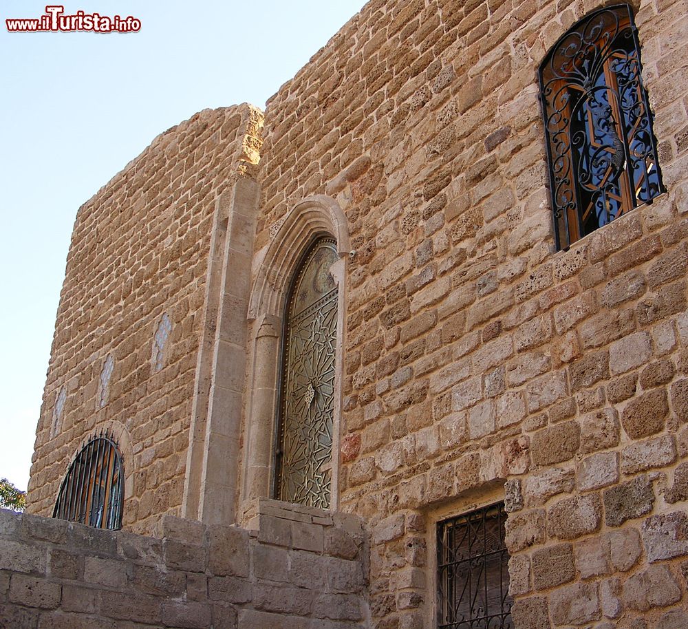 Immagine Edificio in pietra nel centro storico di Jaffa, vicino a Tel Aviv, Israele.