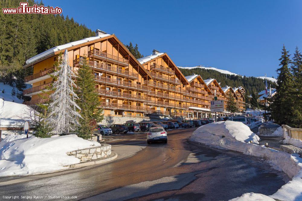Immagine Edilizia residenziale nello ski resort di Meribel, Savoia, Francia - © Sergey Rybin / Shutterstock.com