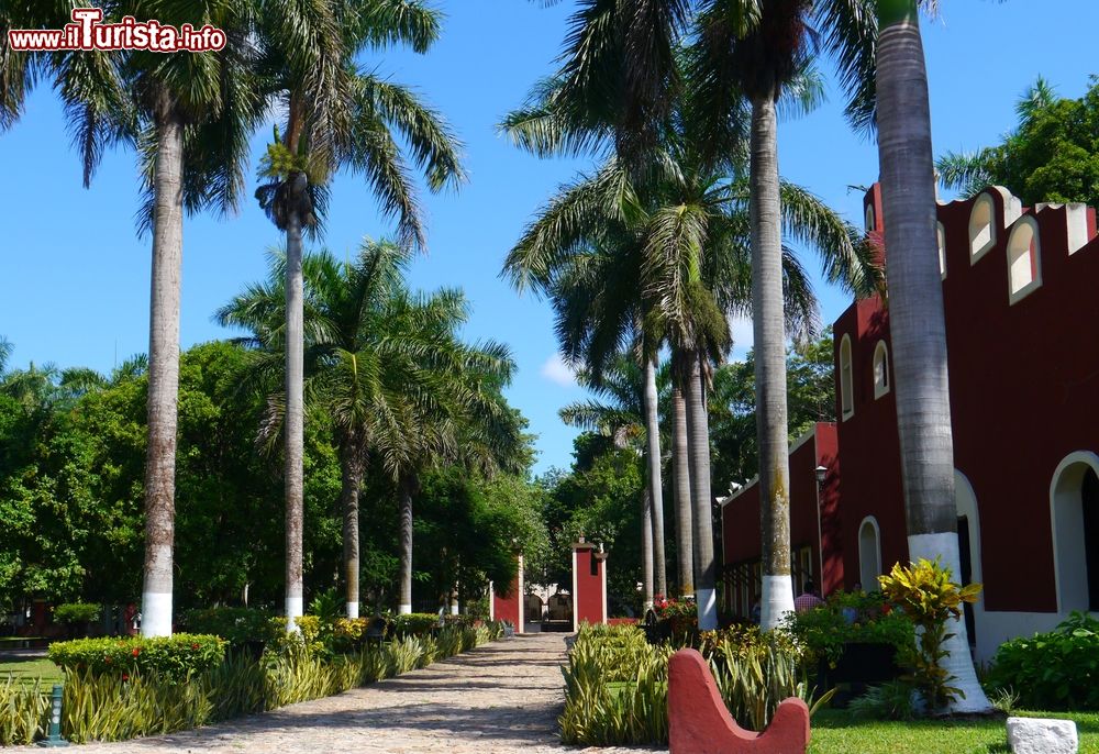 Immagine Esterno del ranch di San José, spa con giardino, nella città di Merida, Messico.