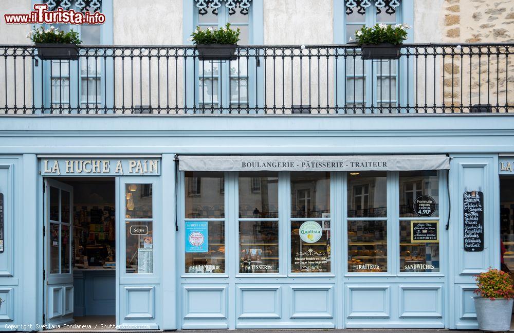 Immagine La facciata di una panetteria-pasticceria a Vannes, Golfo di Morbihan, nord della Francia - © Svetlana Bondareva / Shutterstock.com