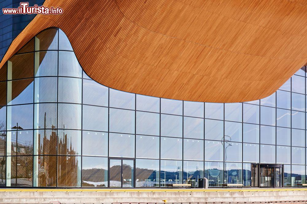 Immagine Facciata del teatro e della sala da concerto sulla piccola isola di Odderoya a Kristiansand, Norvegia - © mariusz.ks / Shutterstock.com