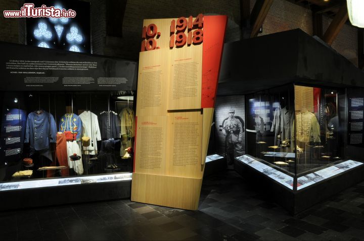 Immagine In Flanders Field Museum, Ieper: nel centro di Ieper si trova questo museo che introduce i visitatori alla storia della Prima Guerra Mondiale combattutta nel territorio delle Fiandre - Foto © In Flanders Fields museum