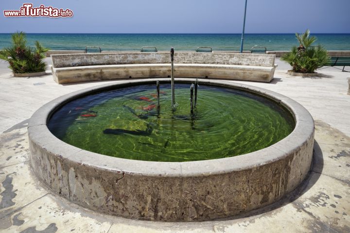 Immagine Fontana sul lungomare di Donnalucata in Sicilia - © Angelo Giampiccolo / Shutterstock.com