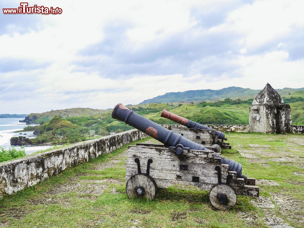 Immagine Il Forte di Nuestra Senora de la Soledad a Umatac, isola di Guam, Stati Uniti. Questa fortificazione nei pressi di Umatac, villaggio a sud ovest del Territorio di Guam, è stata costruita dagli spagnoli fra il 1802 e il 1819.