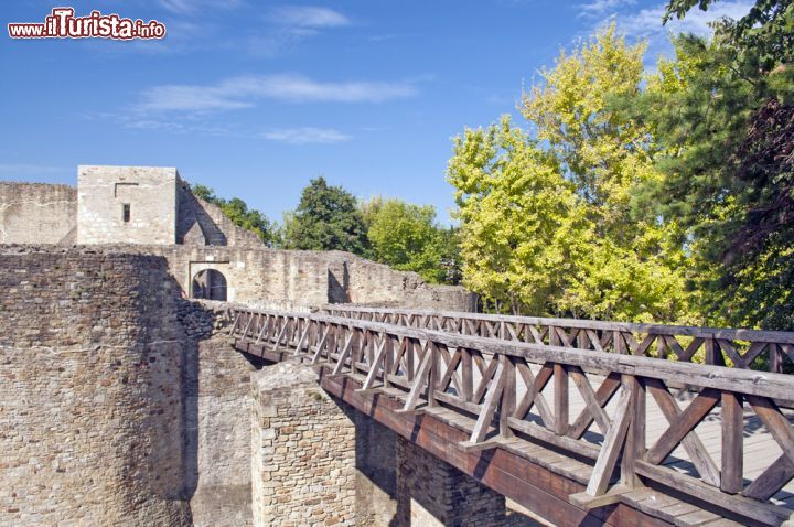 Immagine La fortezza del Trono dei Principi presso Suceava risale al XIV secolo ed è uno dei simboli più conosciuti della città rumena - foto © Boerescu / Shutterstock.com