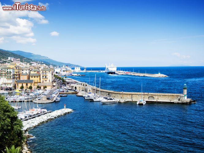 Immagine Fotografia dall'alto di Bastia, Corsica.