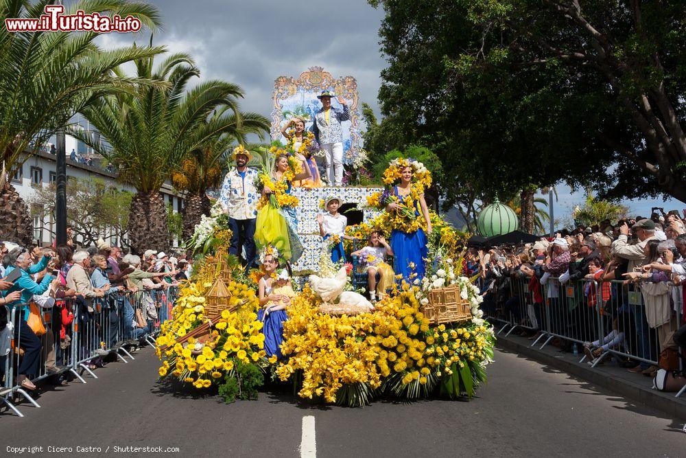 Immagine In primavera, ogni anno, la città di Funchal (Madeira) celebra la Festa da Flor (Festa del Fiore) con sfilate, eventi e balli durante quattro giorni di iniziative - foto © Cicero Castro / Shutterstock.com