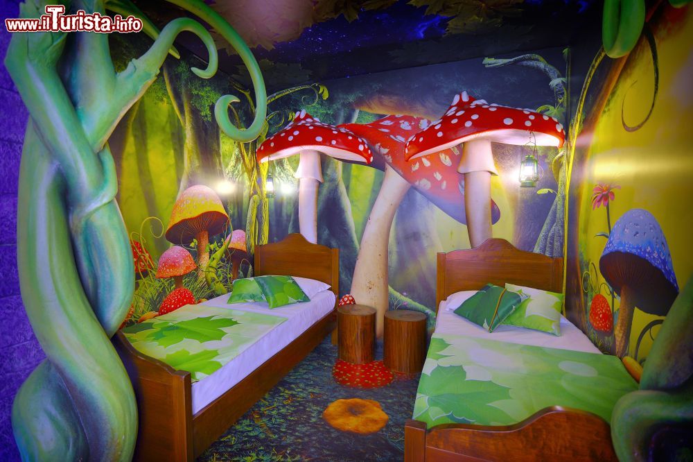 Immagine Gardaland Magic Hotel, la camera Foresta Incantata ideale per bimbi
