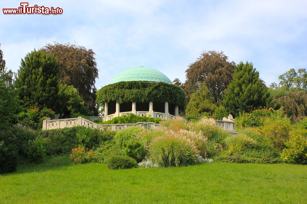 Immagine Giardino nella città termale di Baden bei Wien, vicino a Vienna in Austria