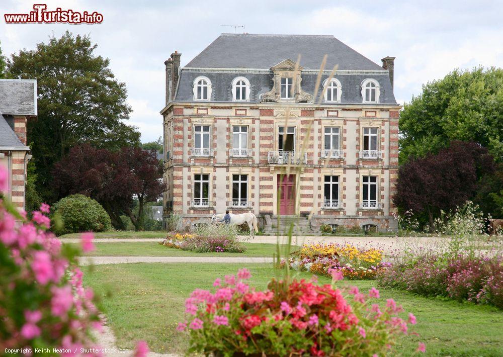 Immagine Haras National Stud: il maniero adibito a museo si trova a Saint Lo in Normandia nel nord della Francia - © Keith Heaton / Shutterstock.com