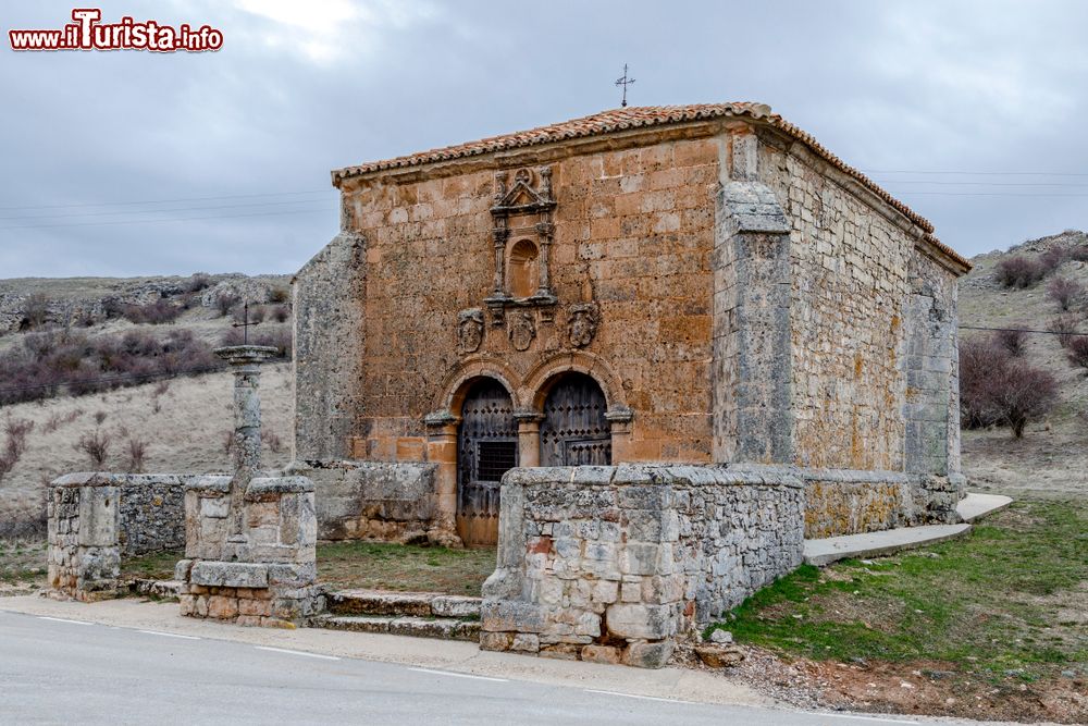 Immagine Hermitage dell'Humilladero nel borgo medievale di Medinaceli, provincia di Soria (Spagna).
