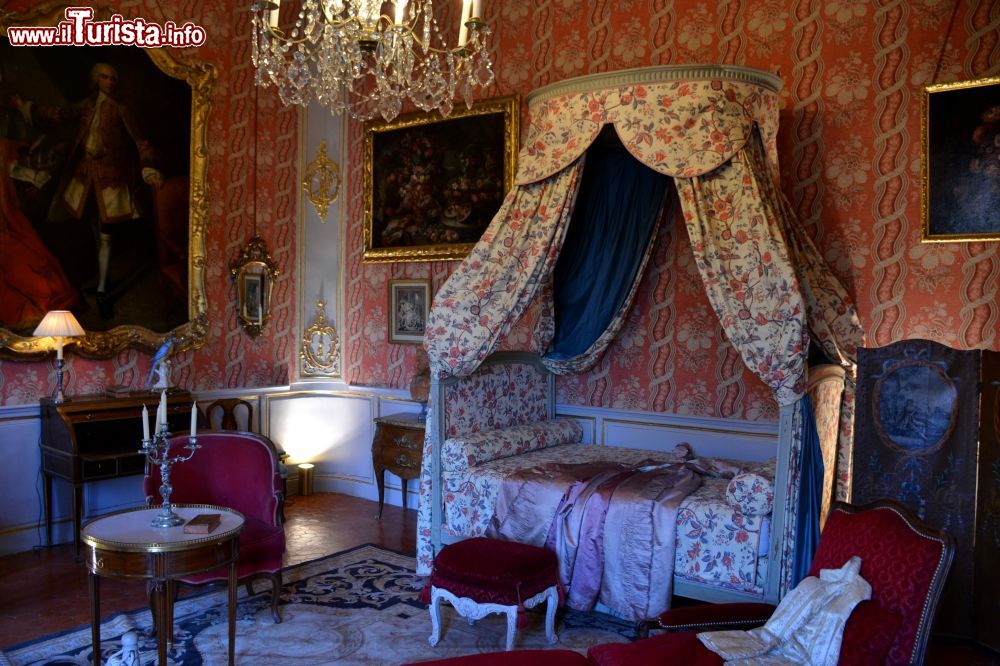Immagine La camera dell'aristocratica Pauline de Caumont all'interno dell'Hotel de Caumont (Aix-en-Provence), oggi trasformato in un centro d'arte.