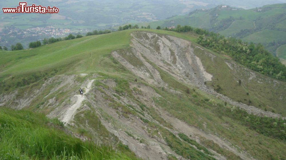 Immagine I calanchi nelle argille vicino a Fontanelice, Emilia-Romagna - © Pubblico dominio, Wikipedia