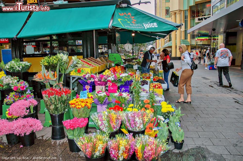 Immagine I fiori colorati di un negozio nel centro di Adelaide, Australia - © Lux Blue / Shutterstock.com