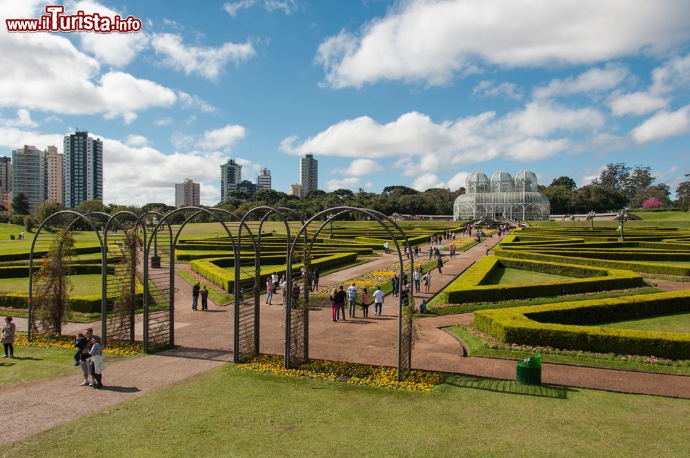 Immagine I Green Gardens del giardino botanico di Curitiba, Brasile.