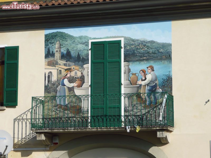 Immagine I murales di pogno sul lago d'Orta in Piemonte