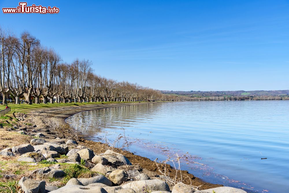 Immagine Bolsena lake - View from Capodimonte, lazio, italy