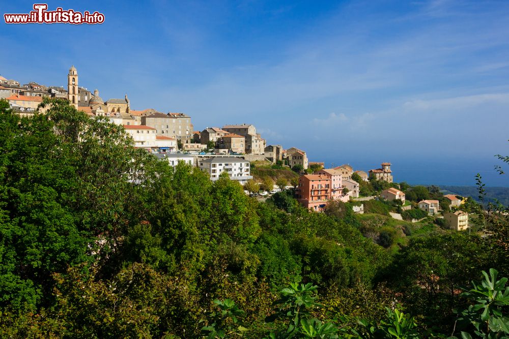 Immagine Il borgo di Cervione (Francia), magnifico villaggio della costa est dell'Alta Corsica