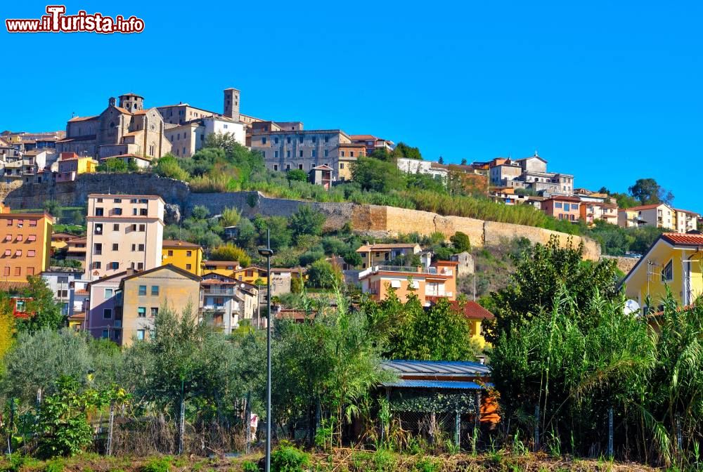 Immagine Il borgo di Ferentino in provincia di Frosinone nel Lazio.