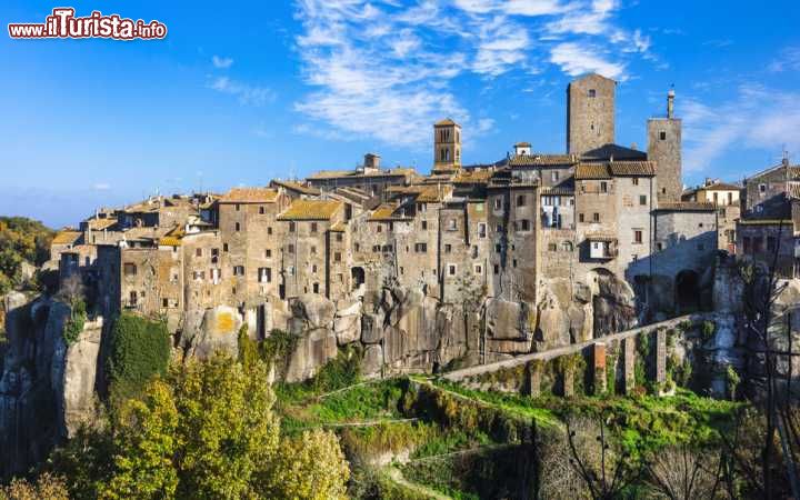 Immagine Il borgo di Vitorchiano, uno dei più belli della Tuscia, nella provincia di Viterbo