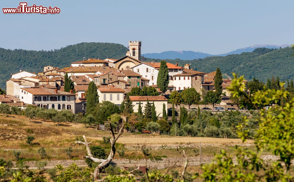 Immagine Il borgo toscano di Radda in Chianti, provincia di Siena
