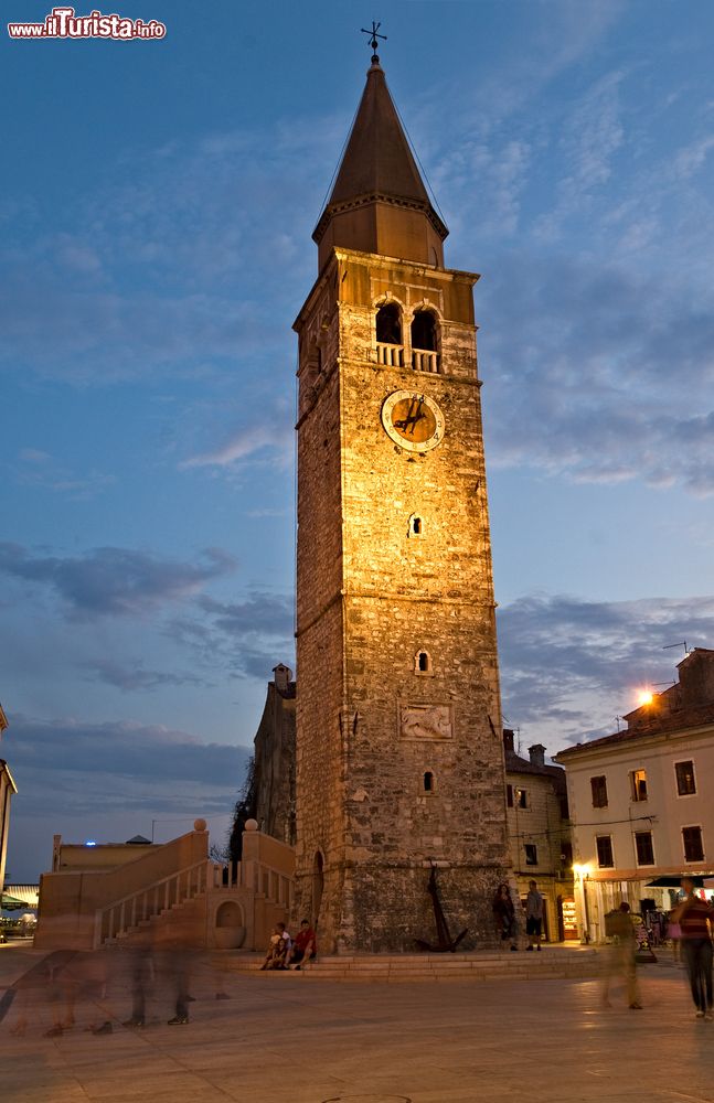 Immagine Il campanile della chiesa di Santa Maria e S.Pellegrino è uno dei simboli di Umago (Croazia).