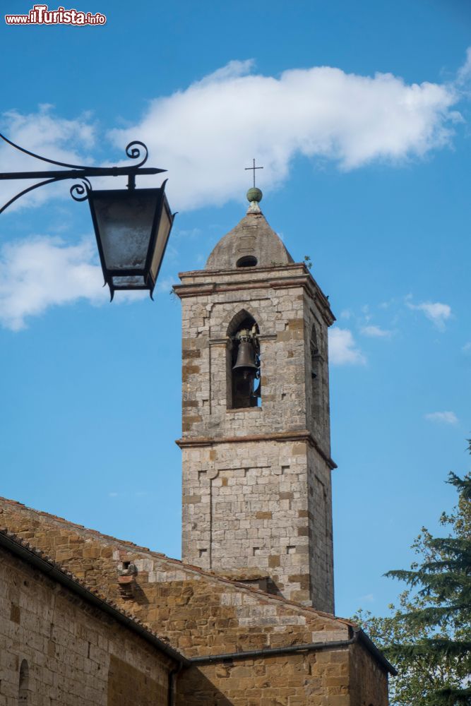 Immagine Il campanile di Trequanda, provincia di Siena, Toscana.