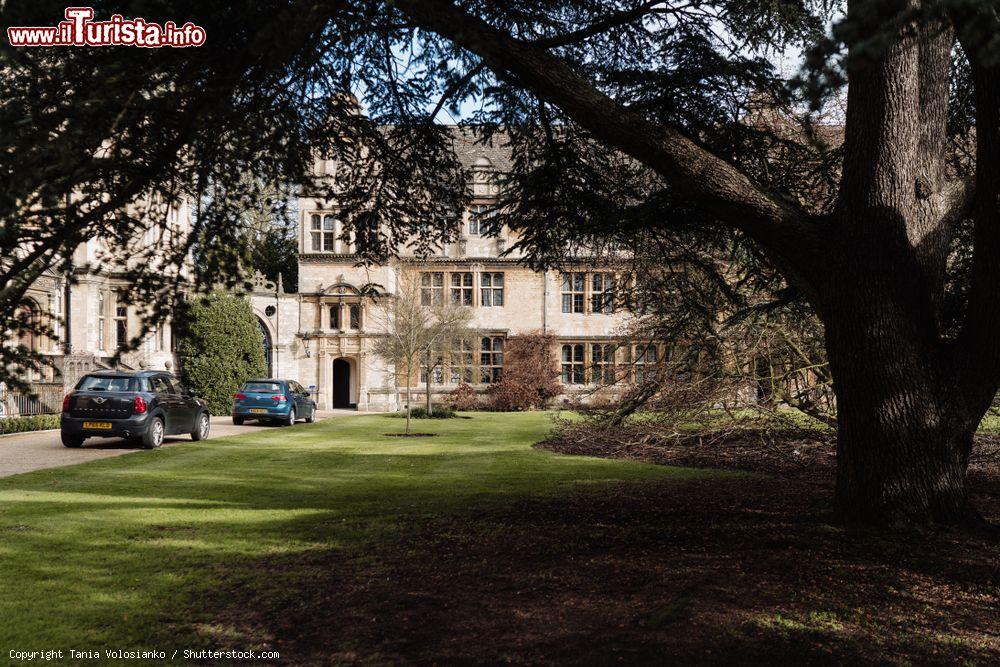Immagine Il campus del Trinity College di Oxford, Inghilterra (UK). Fondato nel 1555, possiede 4 corti, ampi giardini e un piccolo bosco. Ospita circa 400 studenti risultando così un college di media grandezza - © Tania Volosianko / Shutterstock.com