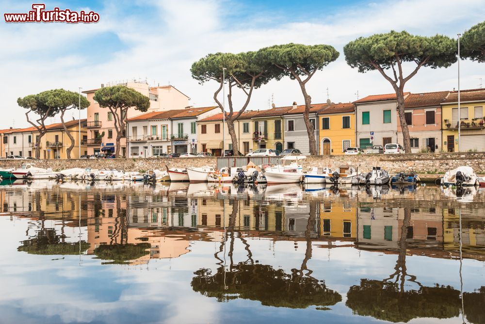 Immagine Il caratteristico canale Burlamacca a Viareggio in Toscana