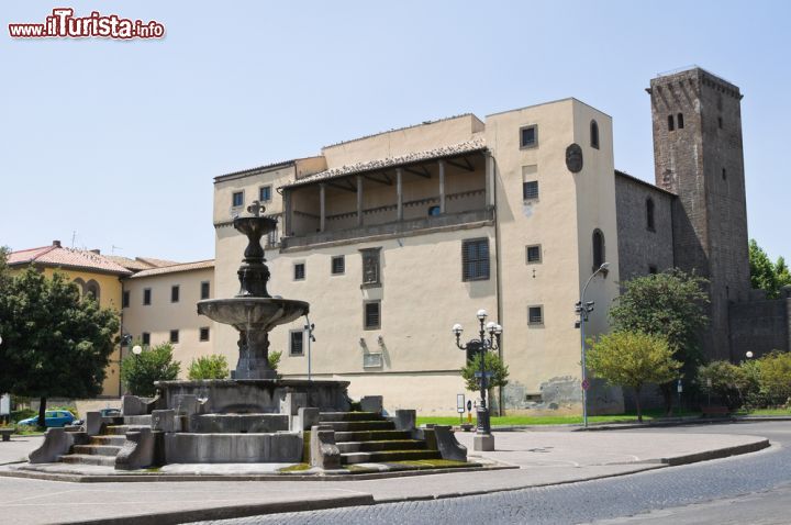 Immagine Il Castello Albornoz in centro a Viterbo, nel Lazio