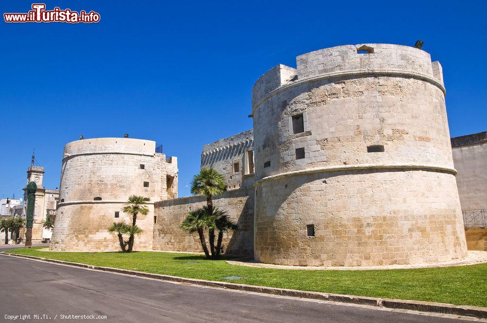 Immagine Il Castello Aragonese di Palmariggi in Salento conserva due imponenti torrioni. - © Mi.Ti. / Shutterstock.com