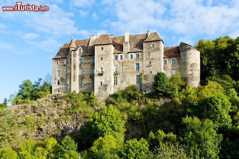 Immagine Il castello di Boussac Castle, Dipartimento della Creuse nel Limosino in Francia