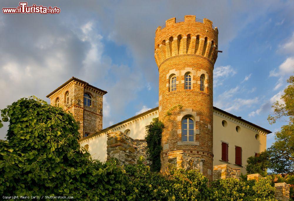 Immagine Il Castello di Buttrio al tramonto: siano in una delle regioni vinicole del Friuli Venezia Giulia - © Mauro Carli / Shutterstock.com