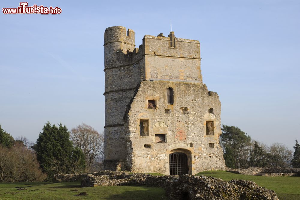 Immagine Il castello di Donnington, sulla Lambourn Valley, si trova appena a nord di Newbury